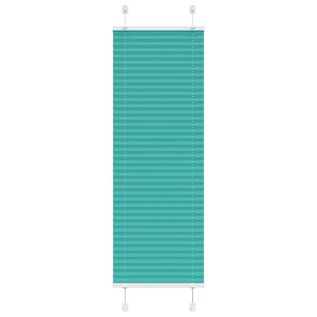 Roleta plisowana Zielony Benzyna 50x100 cm Szerokość tkaniny vidaXL