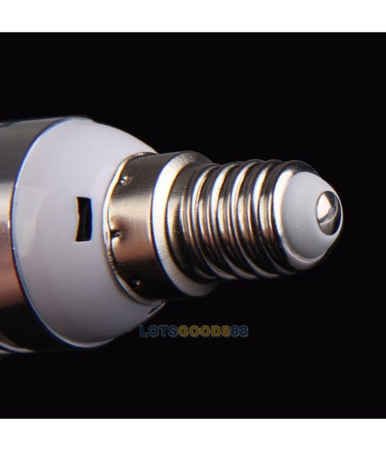 Lampadina LED Oliva 5W E14 3000K Luce Calda Equivalente A 40W - Foto 4