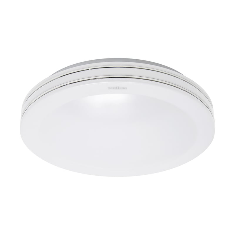 Plafon Soleo okrągły biały LED 16W 4100K 1520lm wym: 10 x 35 cm IP44 tworzywo sztuczne Struhm