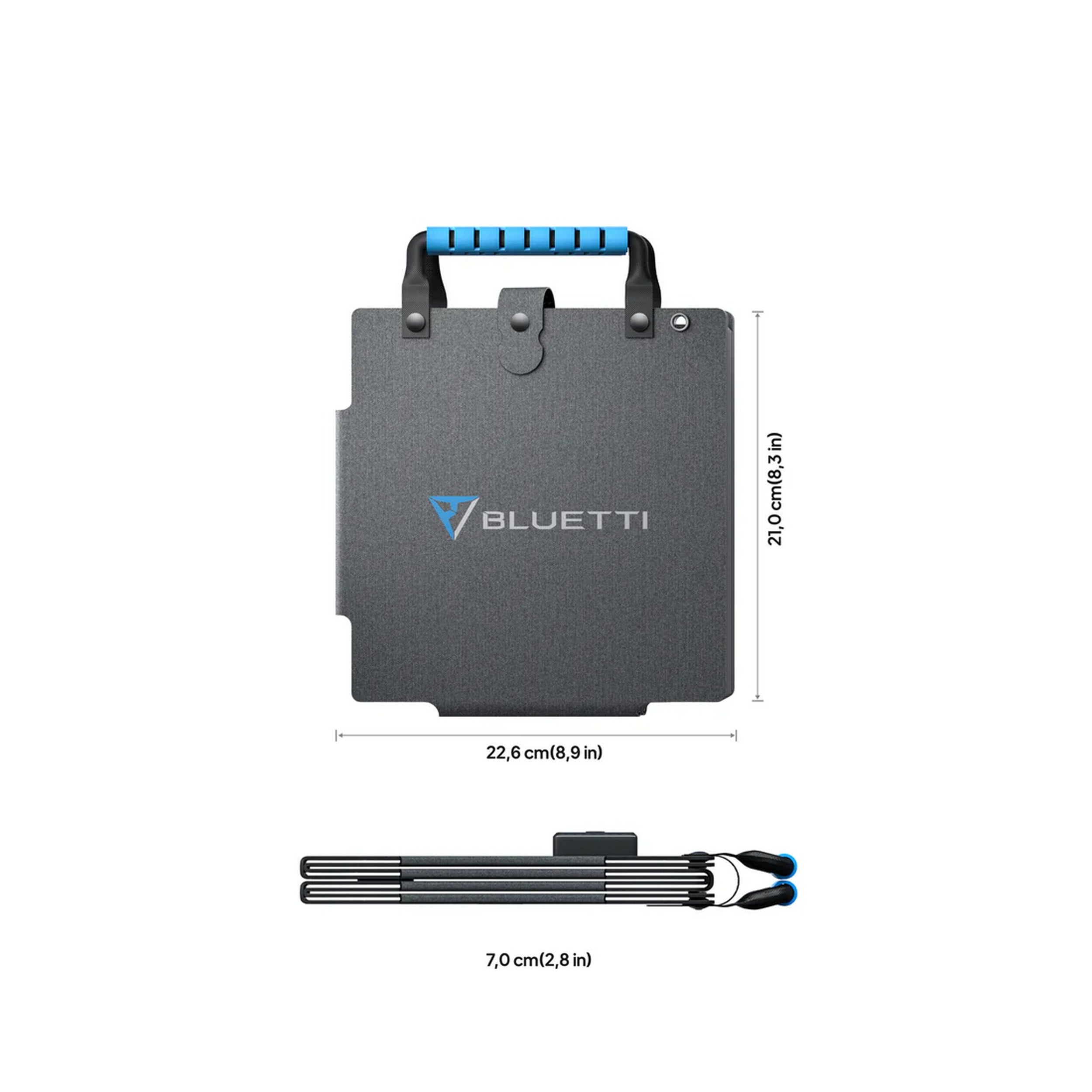 BLUETTI Painel Solar 60W, para Estação de Energia Portátil Elite 10, Elite 30 V2,AC2A, telemóvel, Carregador Solar Dobrável para Caminhadas e Campismo - 8