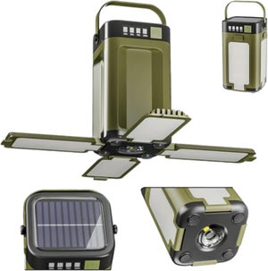 Lampe De Camping BougeRV AL06 Rechargeable - 500 Lumens, IPX4, Double Fonction Torche & Ambiance