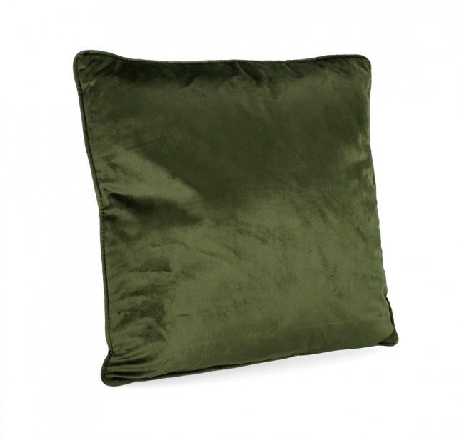 Coussin 45x45cm vert olive Timeless Evie Coussin 45x45cm vert olive Timeless Evie