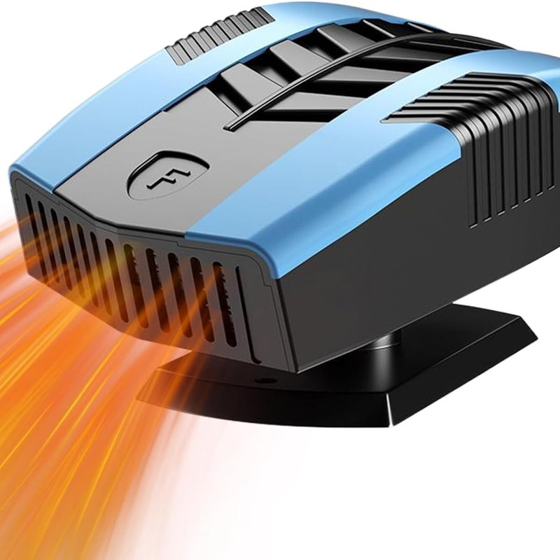 Ogrzewacz samochodowy, automatyczny odmrażacz - szybkie ogrzewanie 12 V, obrotowy, 360°, przenośny ogrzewacz szyby przedniej na zimę