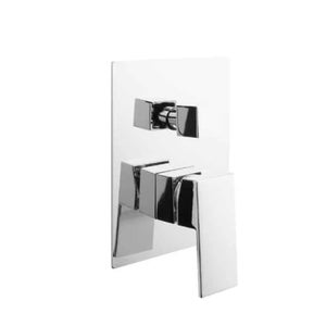 PHOEWON Deviatore Doccia 3 Vie In Ottone Cromato - Valvola Per Doccia, Bagno, Cucina, G1/2" - Foto 2