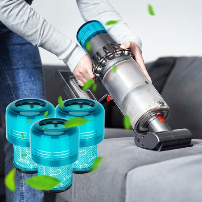 Filtr do odkurzacza Dyson V15, 3 sztuki. Filtry zamienne do odkurzacza Dyson V15. - 4