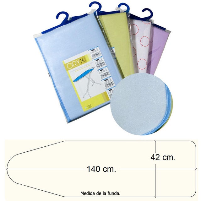 Copritavolo in ferro espanso 140x42 cm.