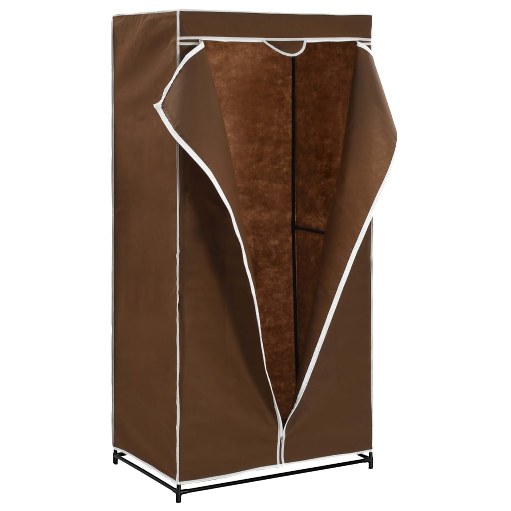 Armário marrom 75x50x160 cm - COMFORTXL - 3