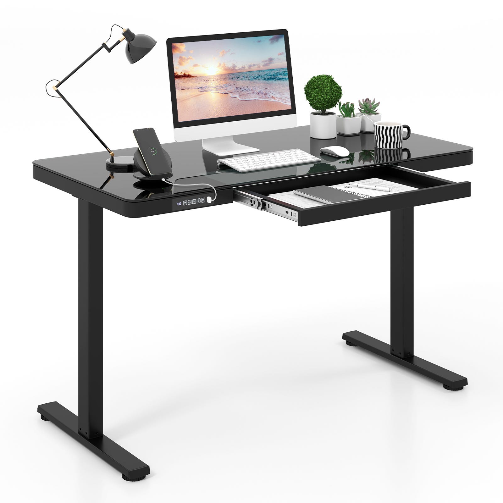 Bureau Assis Debout Electrique 120x60 Bureau Assis Debout Electrique 120x60
