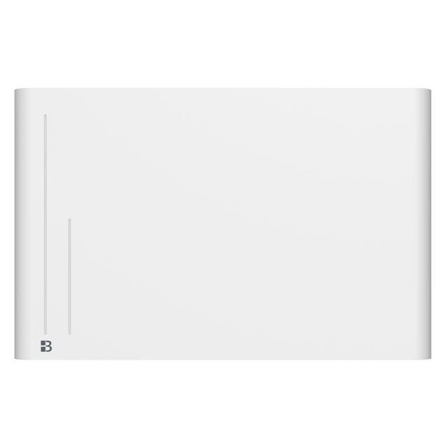 Radiateur électrique fixe à inertie sèche céramique 1500W Bestherm ALBA horizontal blanc