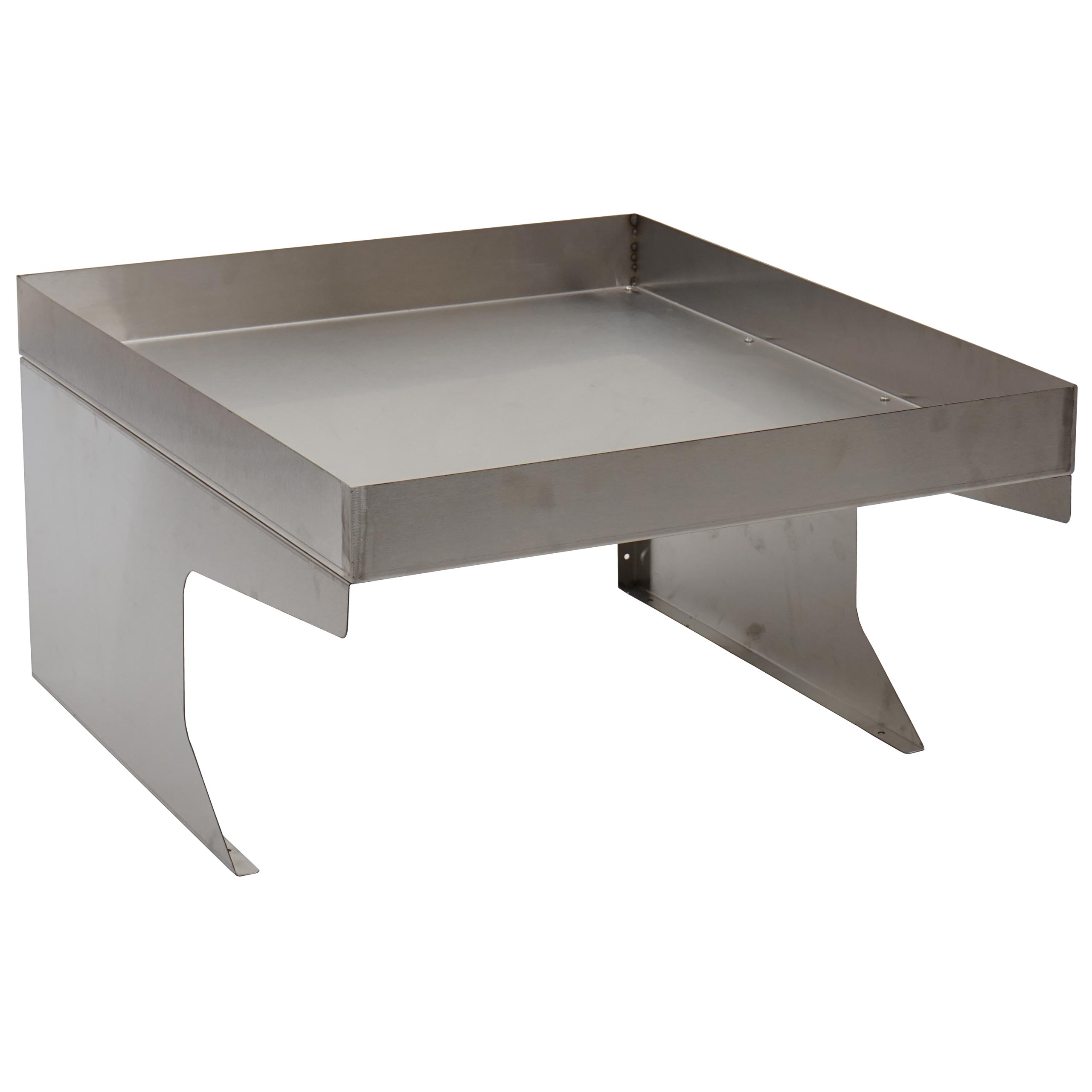 Garaż na kosiarkę z pojemnikiem na sadzarkę HWC-G60, zadaszenie na kosiarkę, metal 37x60x70cm ~ stal nierdzewna