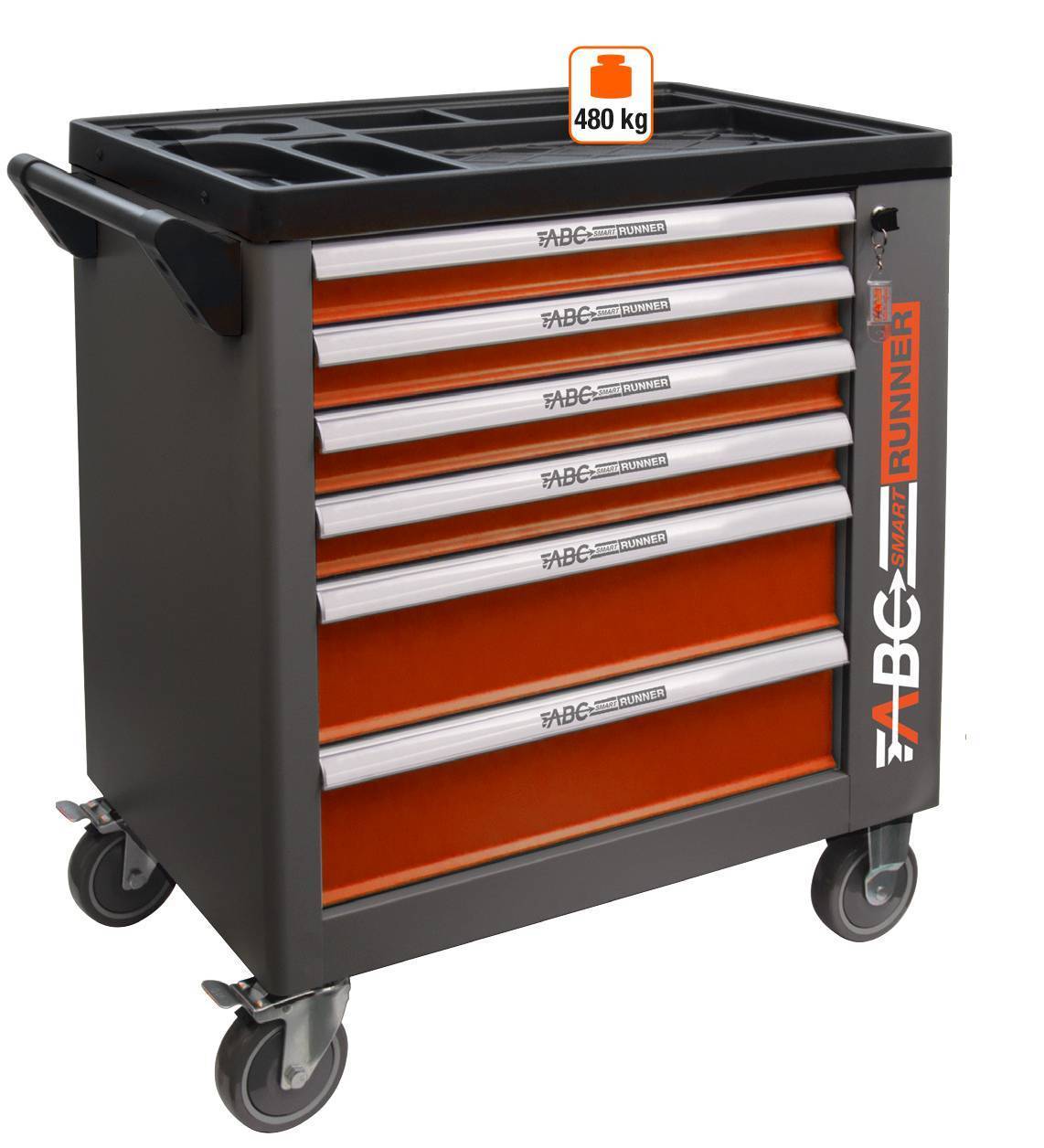 Carrello Portautensili A.M.C. Con 6 Cassetti E 428 Attrezzi - Organizzato E Resistente - Foto 9