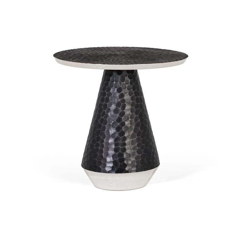 Okrągły stół z podstawą aluminiową