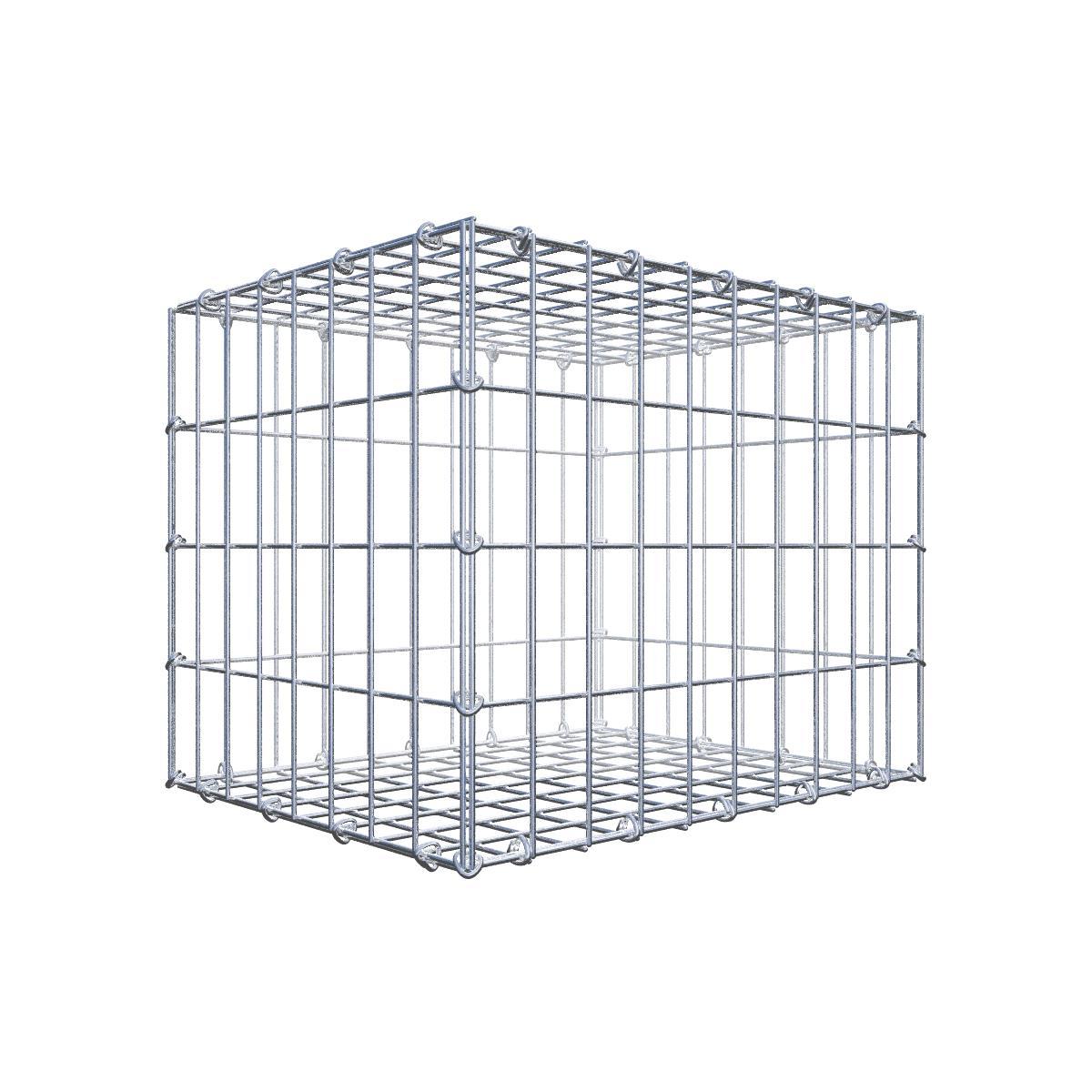 Gabion 50 cm x 40 cm x 40 cm (dł. x wys. x gł.), rozmiar oczka 5 cm x 10 cm, pierścień C