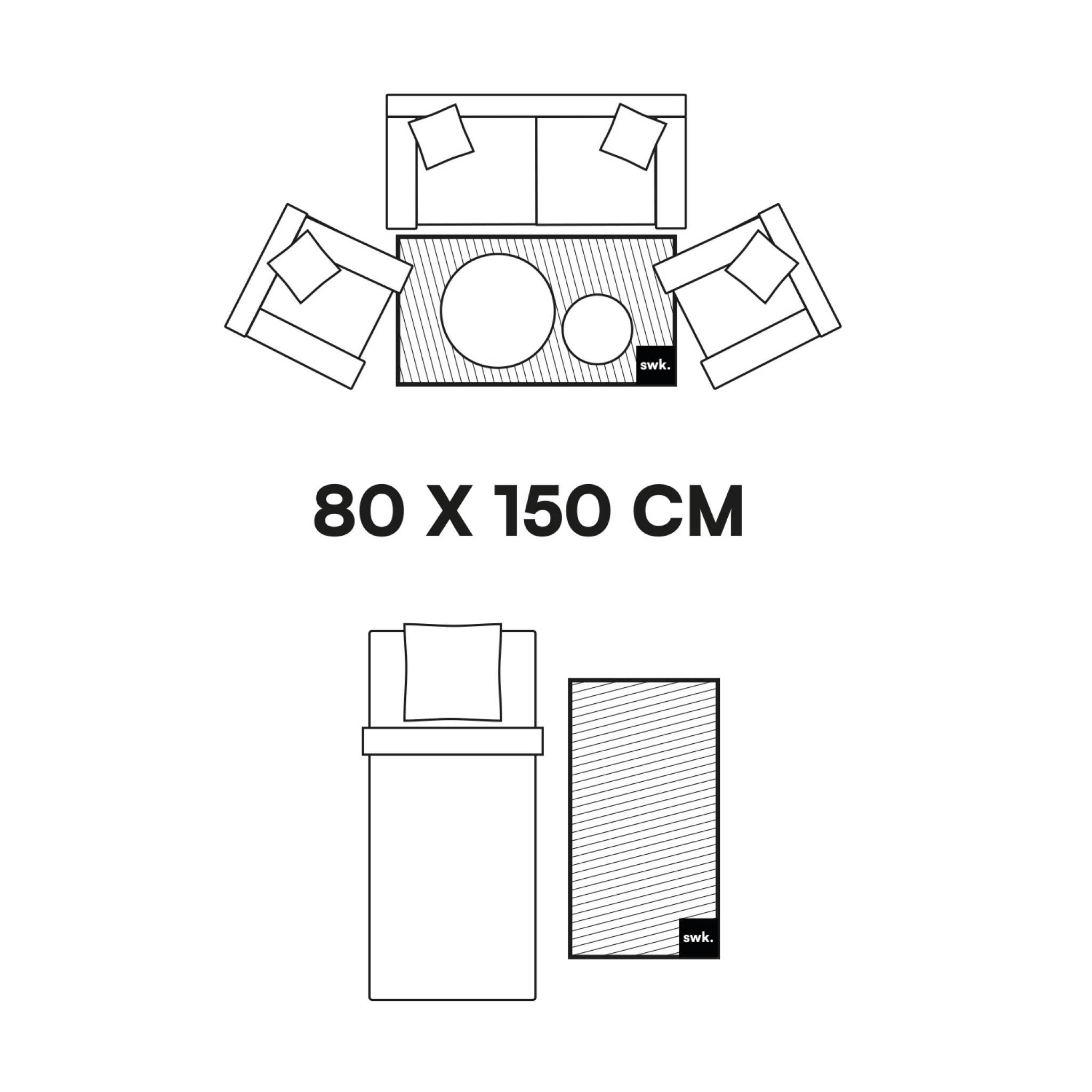 Tapis enfant à petits pois 80x150cm tapis intérieur crème et multicolore. poils longs shaggy HAZEL - 7