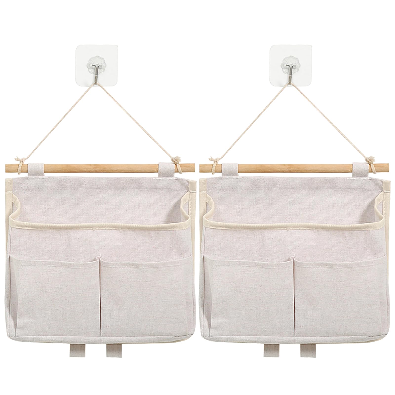 Lot De 2 Sacs De Rangement Suspendus En Coton Pour Placard Mural Organiseur Mural Avec 3 Poches Pour Salle De Bain Chambre A Couc 90974281 Lot De 2 Sacs De Rangement Suspendus En Coton Pour Placard Mural Organiseur Mural Avec 3 Poches Pour Salle De Bain Chambre A Couc 90974281