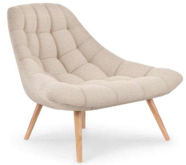 Fauteuil Danios Tissu Beige - 4