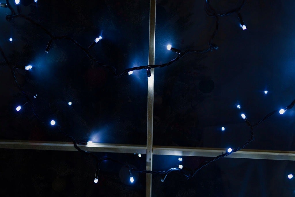 Lampki Choinkowe 300 LED Premium Białe Zimne z dodatkowym gniazdem Corciano - 4