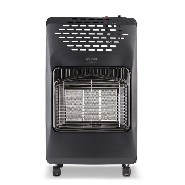 Estufa a gás butano dobrável TAURUS Tropicano Gas Compact com 3 pressões e triplo sistema de segurança