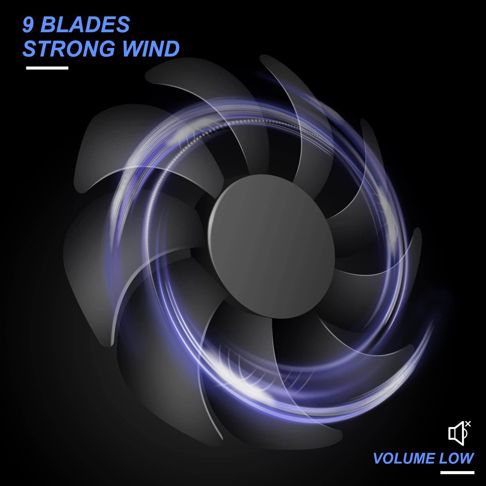 Condicionador de ar portátil, refrigerador de ar evaporativo com 3 velocidades de vento,ventilador de resfriamento de mesa com tela sensível ao toque - 8