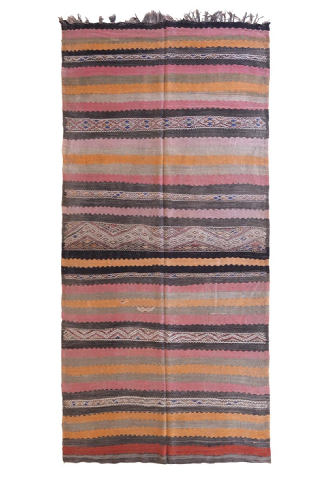Tapis Kilim Berbere marocain pure laine 100 x 198 cm VENDU 100 cm x 198 cm | Leroy Merlin