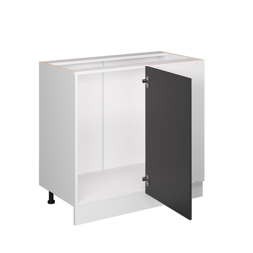 Vicco Szafka narożna R-Line, Antracytowy domek wiejski, 86 cm , BP Antracyt