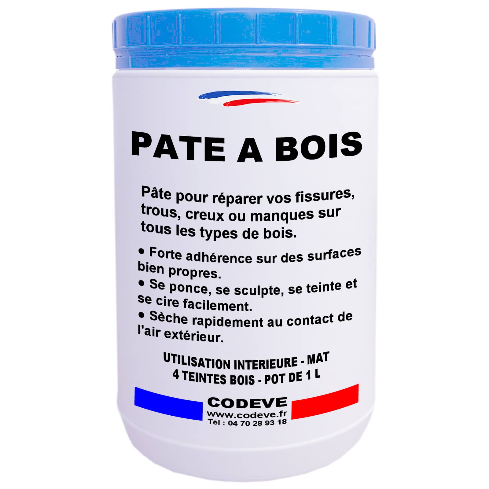 Pate Bois 1 L Codeve Bois Chêne foncé Pour La Réparation De — free download