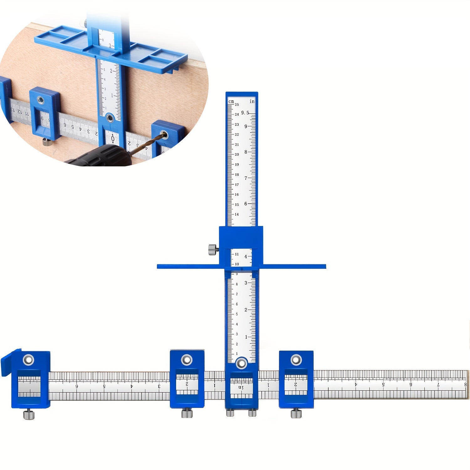 Localisateur De Règle De Menuiserie, Jauge De Marquage De Ligne De 45 Degrés Localisateur De Règle Pour Travail Du Bois Avec Haute Précision