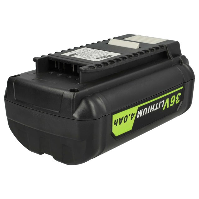 vhbw 1x Batterie compatible avec Ryobi 40V 14 IN Brushless Chain Saw, 40V 20 IN Brushless outil électrique (4000 mAh, Li-ion, 36 V)