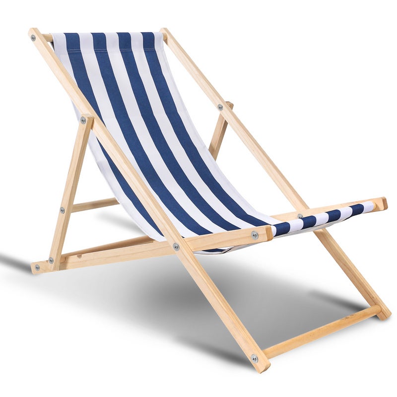 Patio Sense Sedia Da Giardino Vega In Legno Di Acacia – Design Metà Secolo, Seduta Intrecciata In Nylon Ecrù – Per Esterni, Balcone E Piscina – 61x79x63 Cm - 3