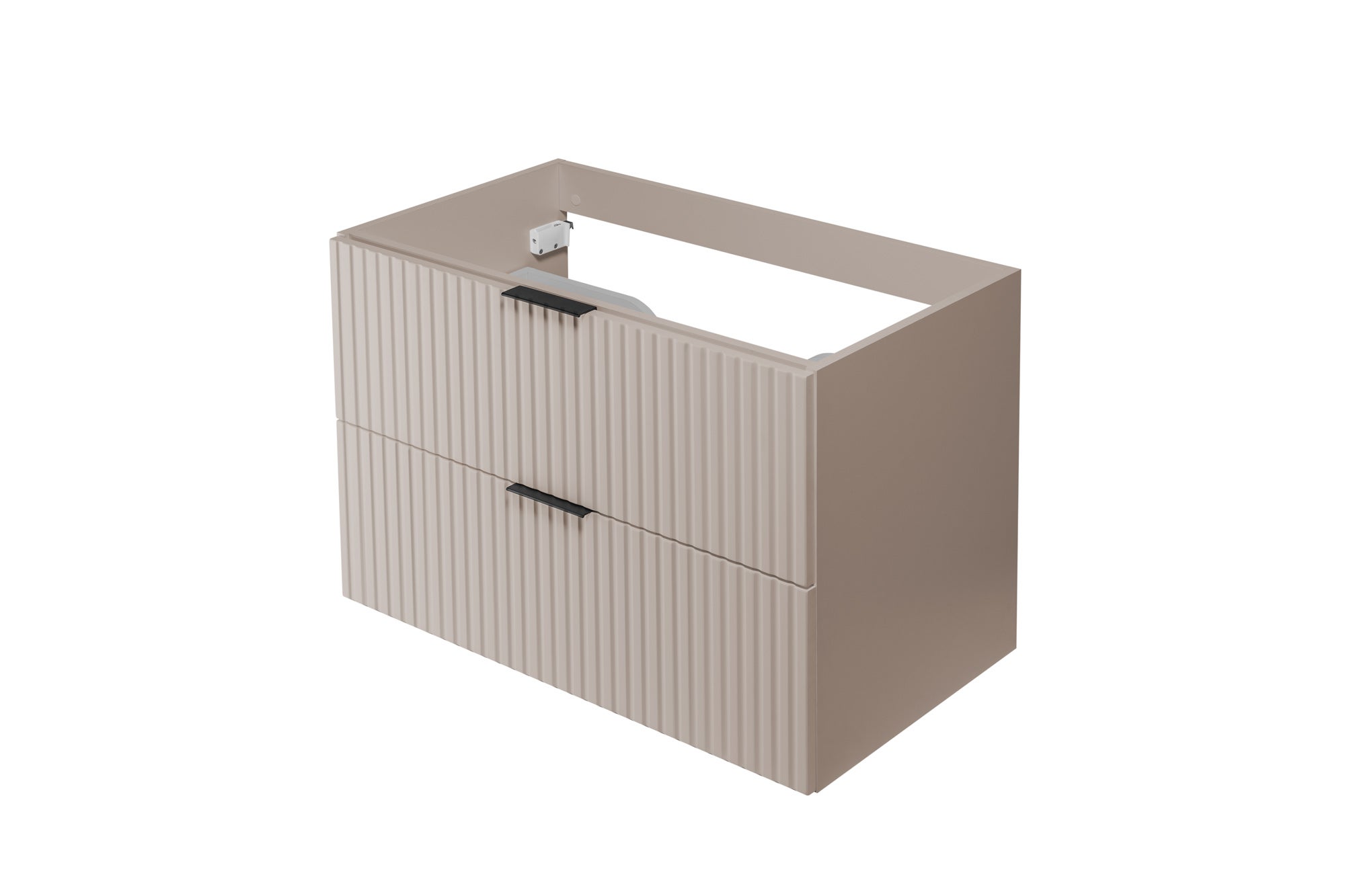 Meuble suspendu sous lavabo FLOW cachemire 80 cm - 5