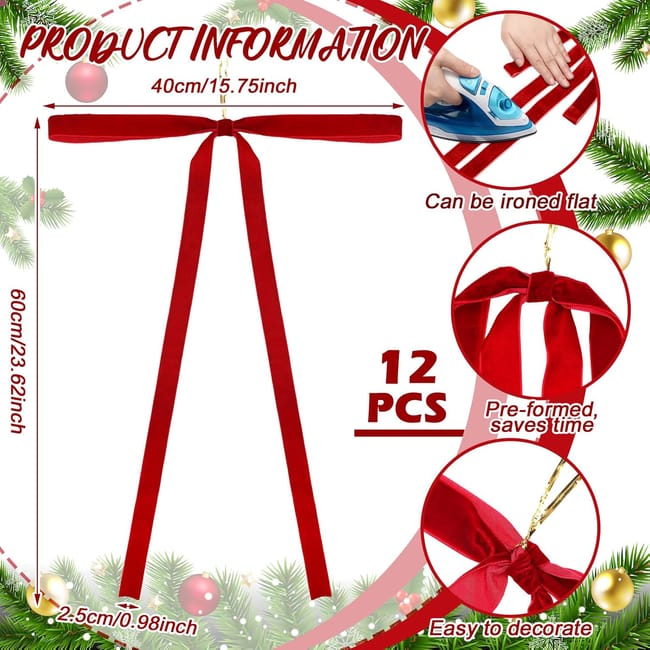 Set di addobbi per albero di Natale, 120 nastri con stella di Natale glitterata – acquista a prezzi convenienti sul marketplace Set di addobbi per albero di Natale, 120 nastri con stella di Natale glitterata – acquista a prezzi convenienti sul marketplace