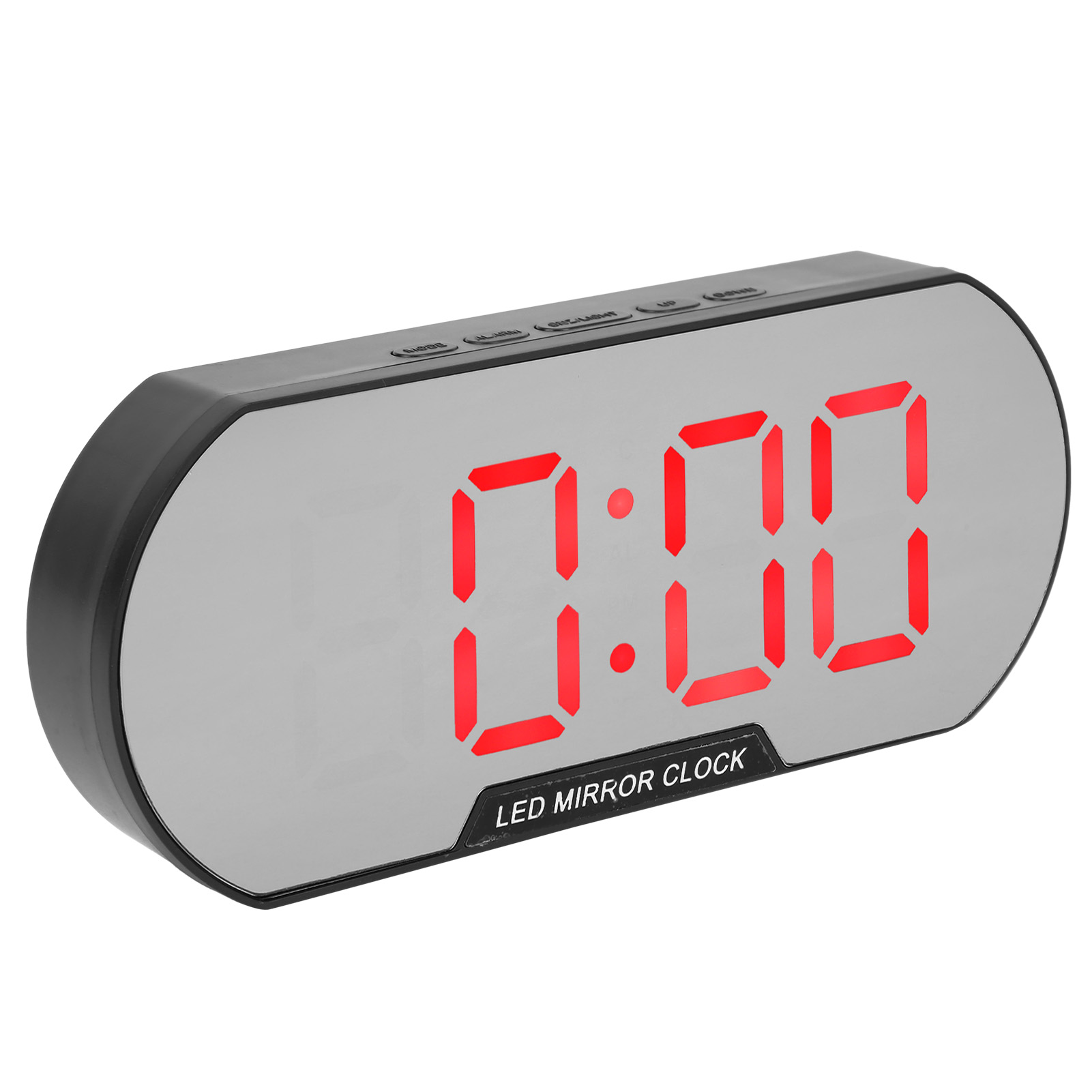 Grand Réveil Numérique Led Horloge Miroir Électronique Réveils De