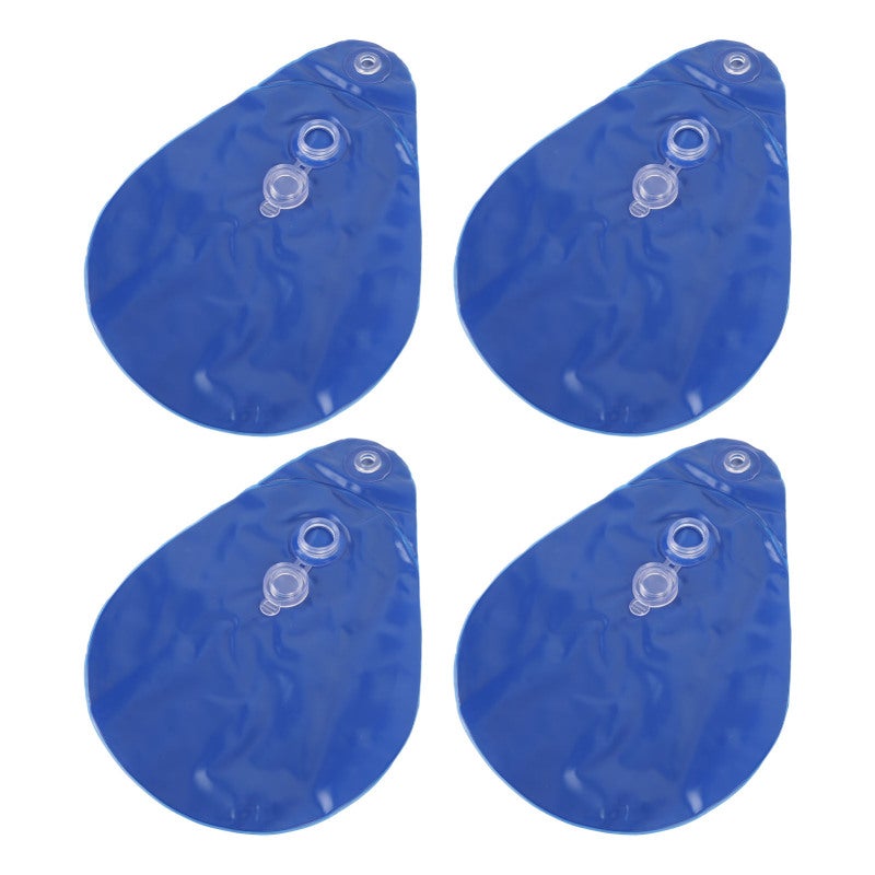 Lot de 10 poids de bâche de piscine en PVC bleu, pour l'hivernage des piscines hors sol. - 4