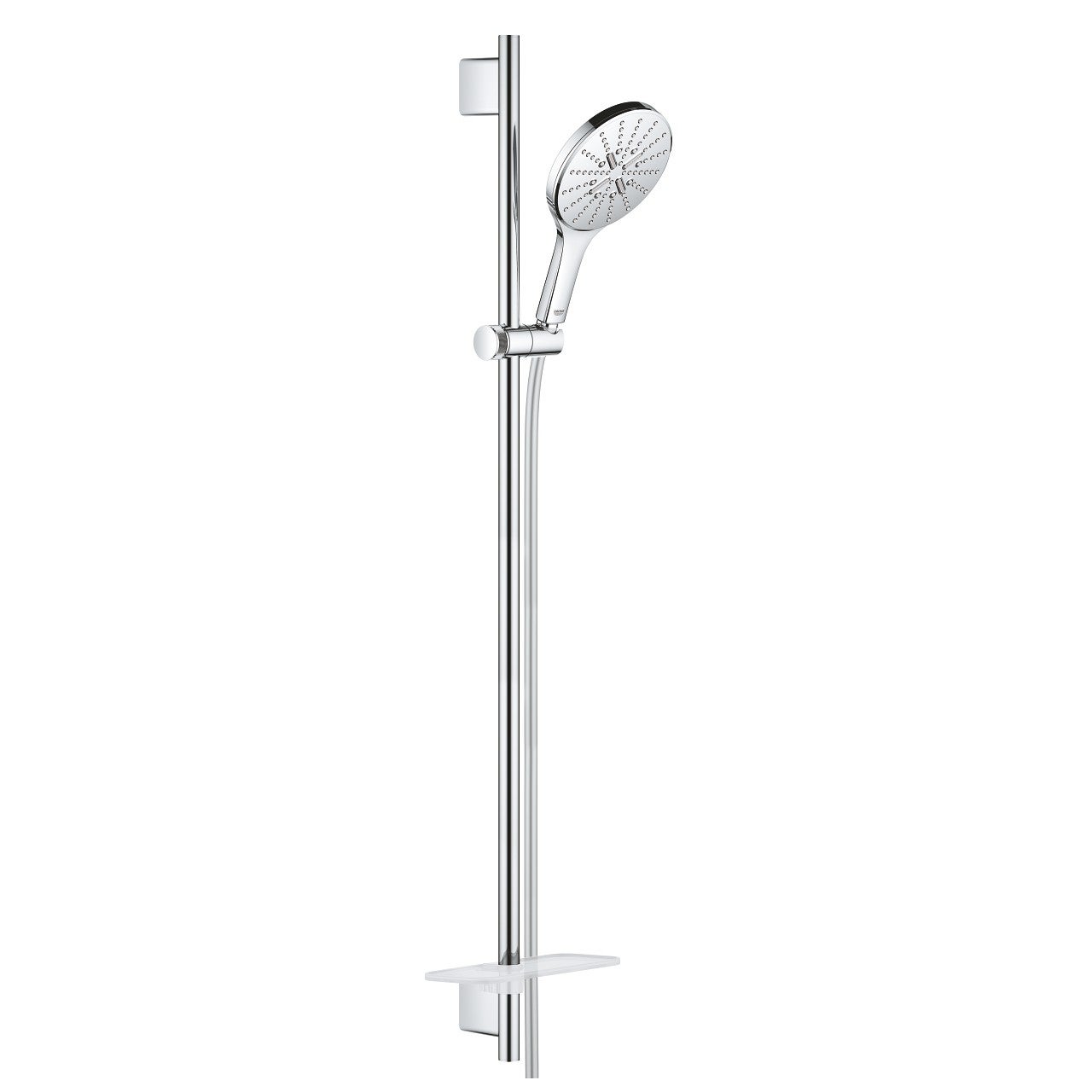 Grohe 26594000 Rainshower 150 SmartActive, Shower Rail Set 3 Jet Types ...