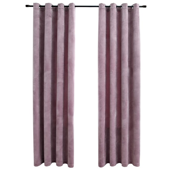 HomeMaison - Tenda Oscurante Tinta Unita, Poliestere, Petrolio, 245 x 140 cm HomeMaison - Tenda Oscurante Tinta Unita, Poliestere, Petrolio, 245 x 140 cm