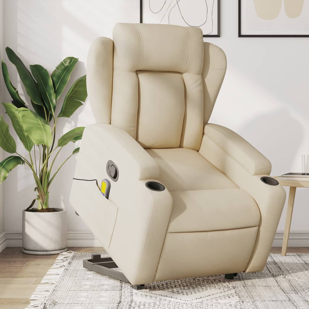 Fauteuil de massage inclinable gris nuage tissu - Leroy Merlin Fauteuil de massage inclinable gris nuage tissu - Leroy Merlin