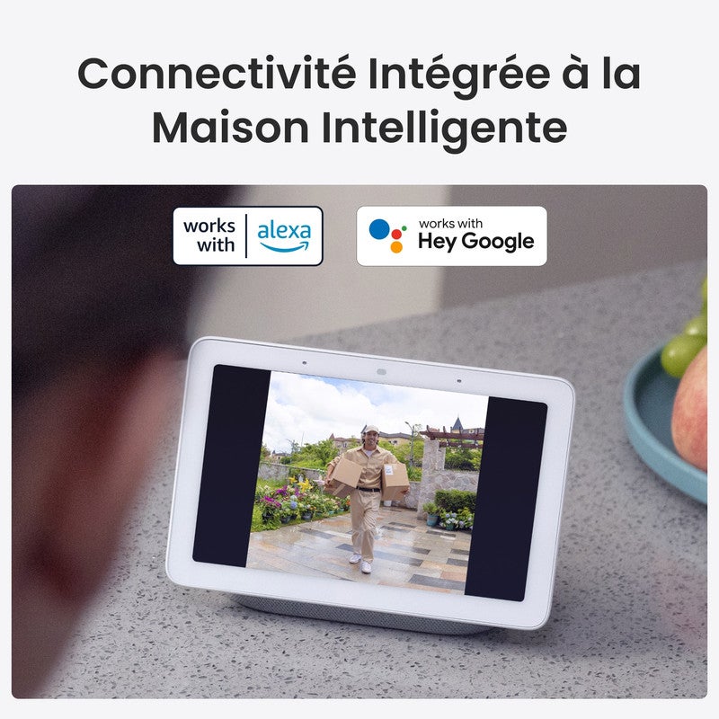 Sonnette Vidéo Batterie caméra 2K 4MP avec Chime, Détection Intelligente, 2,4/5GHz WiFi, Vision Nocturne, Reolink - 9