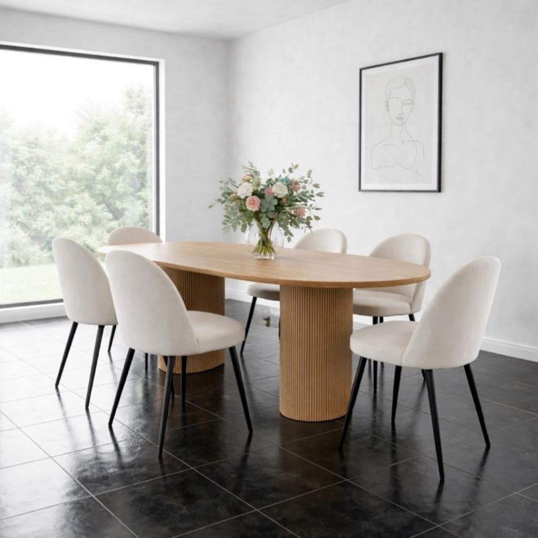 Boavista stół do jadalni 100x210cm naturalny. - 9