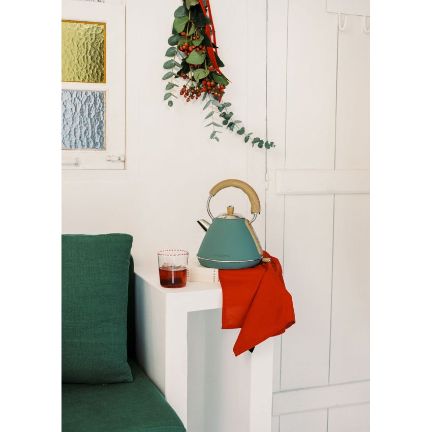 CREATE - KETTLE RETRO - Bouilloire électrique - Vert sauge - 9