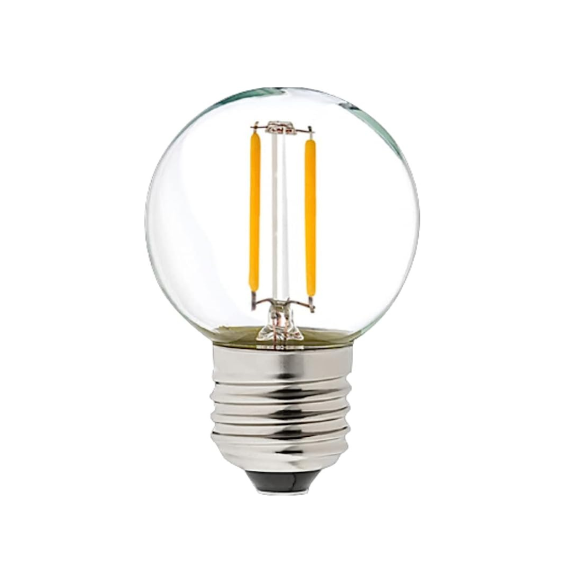 Żarówka Led G45 ciepła biel 2700k 1W E27 odporna na plastik