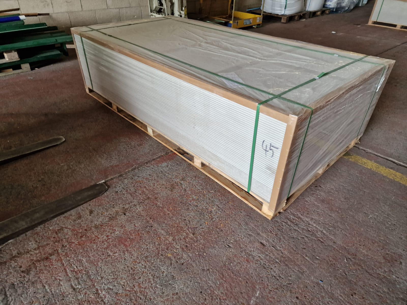 🇪🇸Set 50m2 Paneles ECO Multiboard Ignifugo A1 .-📏 1.2mt x 60cm x 1cm ...