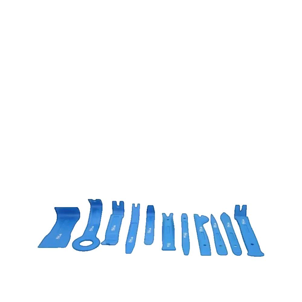 Narzędzia do wykończeń Brilliant Tools Zestaw 11 sztuk tworzywo wzmacniane włóknem szklanym ergonomiczne niebieskie