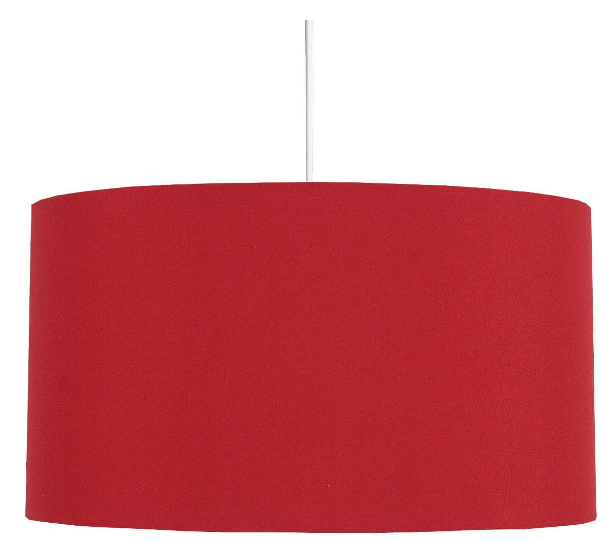 Lampa sufitowa Onda biało-czerwona 1xE27x60W wym: 90 x 40 x 40 cm tkanina Candellux
