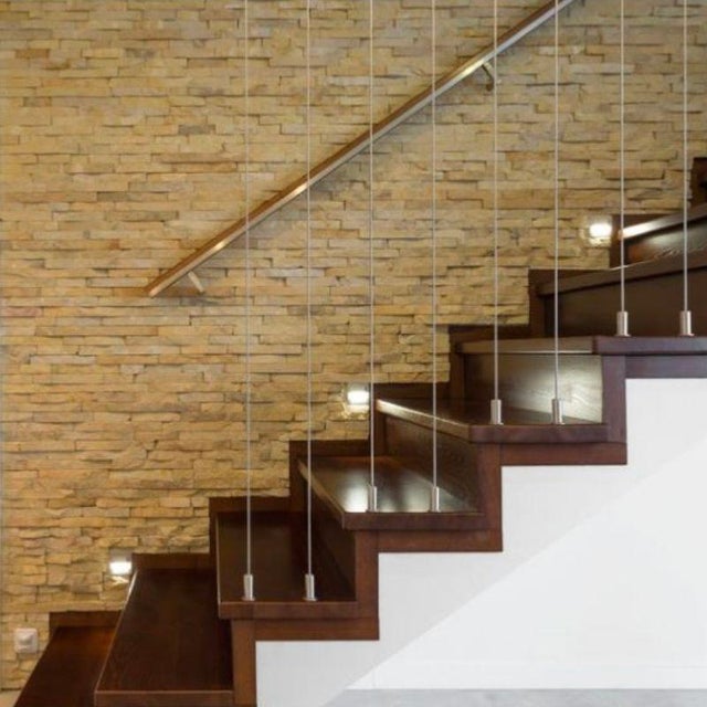 Balise LED saillie Carré 2W 220V 55° Blanche IP65 pour Escalier - Blanc Chaud 2300K - 3500K - SILAMP