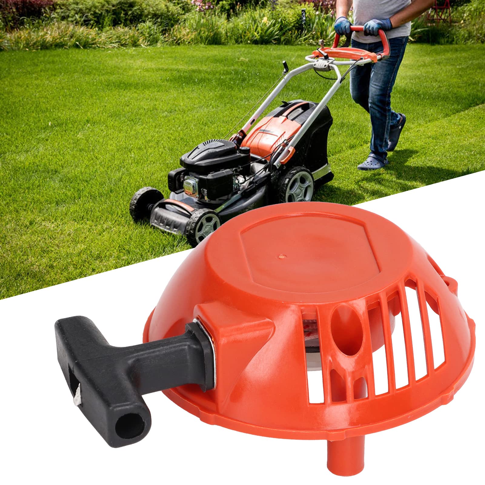 Conjunto de arranque por retroceso y arranque manual 579063101 para desbrozadoras Husqvarna 128LD, 128LDX, 124L, 125LD, 125L, 1