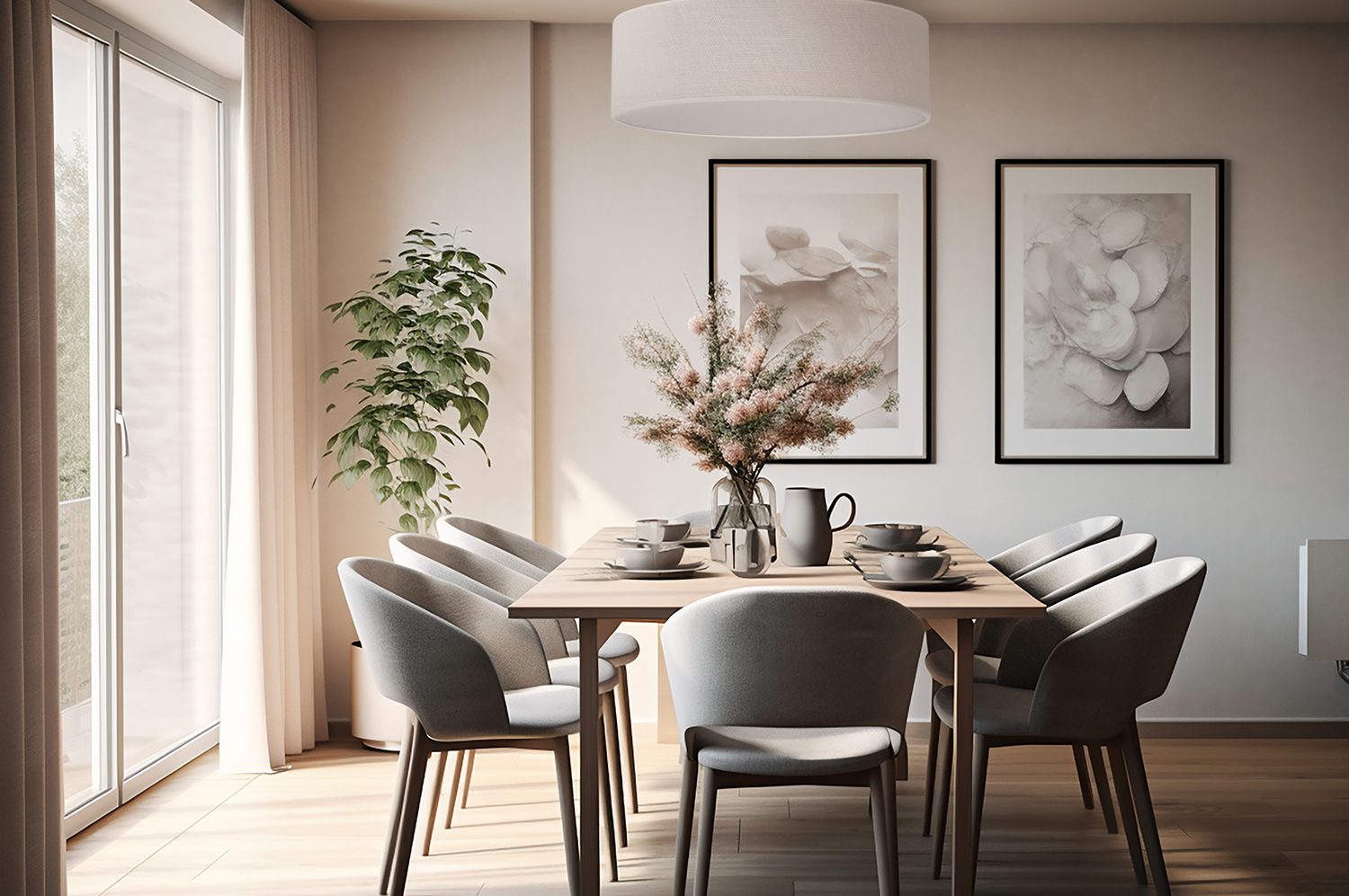 Lampa sufitowa wisząca Juta klasyczna 1xE27 abażur okrągły 50cm plexi biała Light Home LH - 3