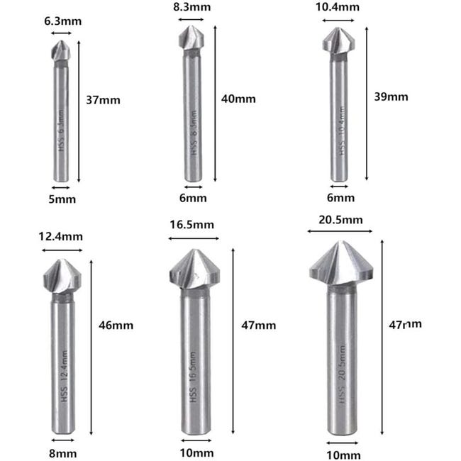 DHP PUNTA PILOTA HSS-CO rivestimento al TIN DHP PUNTA PILOTA HSS-CO rivestimento al TIN