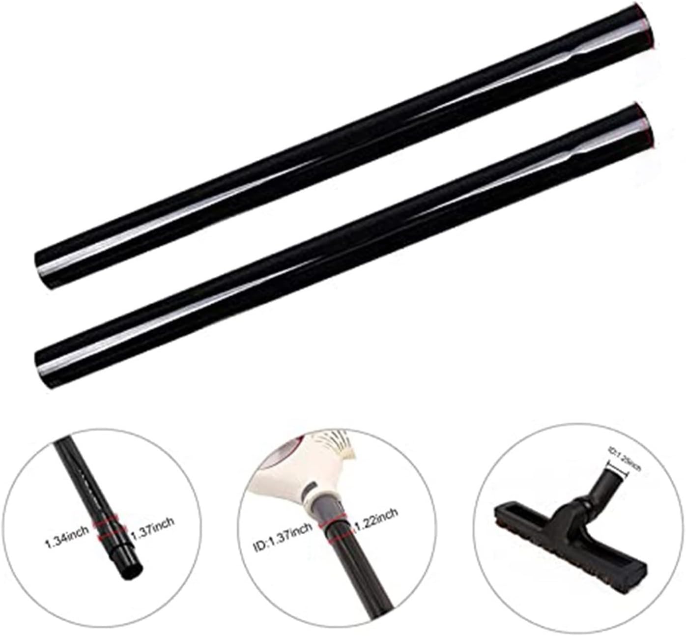 Tube d'aspiration de Tube d'extension de diamètre de 35mm Compatible avec Les Accessoires de pièces d'aspirateur de Karcher A2004 MV3 WD3 - 3