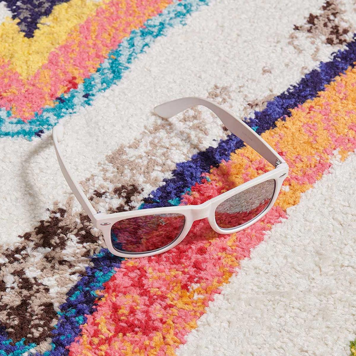 Tapis berbère 120x170 tissé motif ethnic LYN5 OURIKA violet - 3