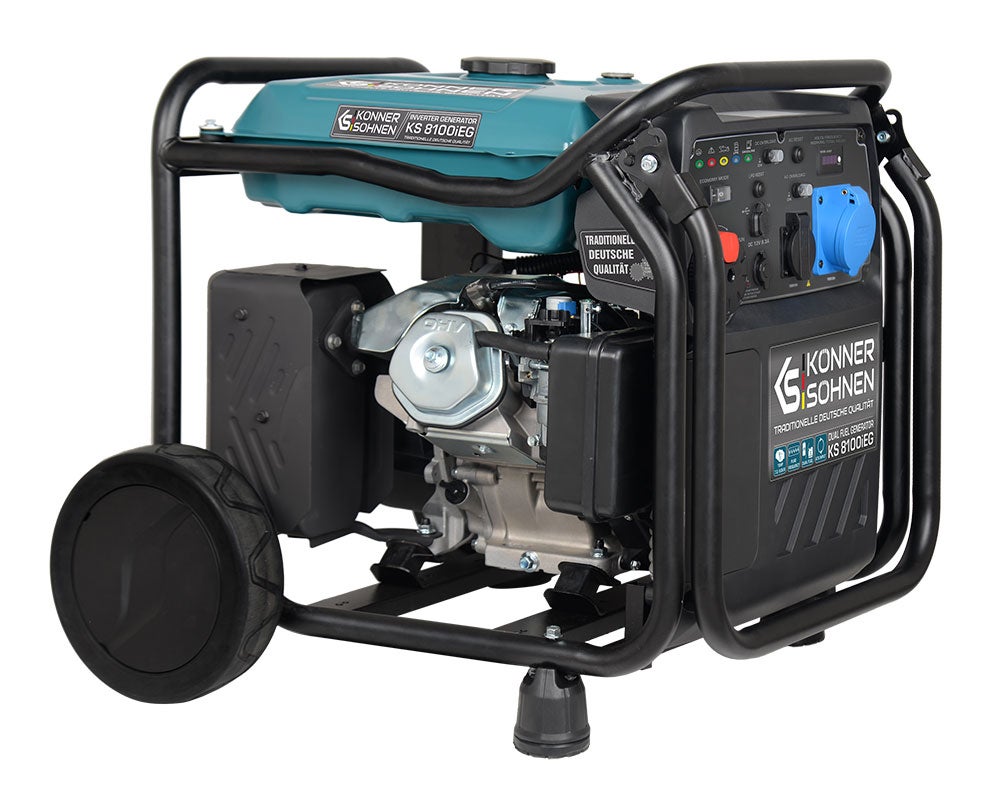 Groupe électrogène à essence-gaz de type inverter KS 8100iEG Puissance maximale 8.5 kW - 4